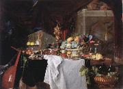 Jan Davidz de Heem Table with desserts France oil painting artist